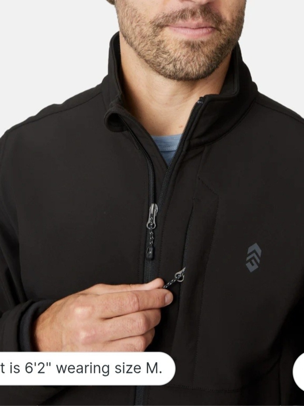 Free Country Men's Softshell Jacket #1292 NWOT - Picture 8 of 10